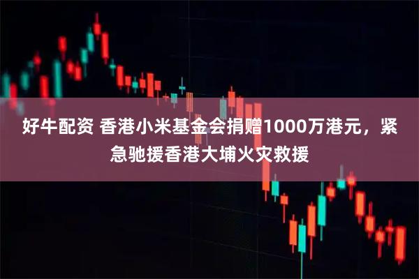 好牛配资 香港小米基金会捐赠1000万港元，紧急驰援香港大埔火灾救援